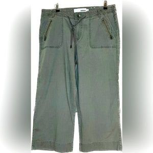 Sonoma Khaki Green Capris - Size 16